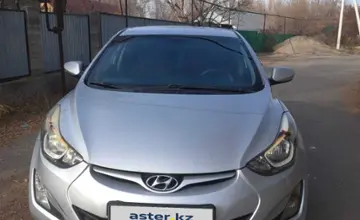 Hyundai Elantra 2014 года за 6 200 000 тг. в Алматы фото 2