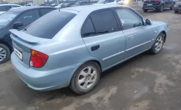 Hyundai Accent 2003 года за 1 850 000 тг. в Западно-Казахстанская область фото 4
