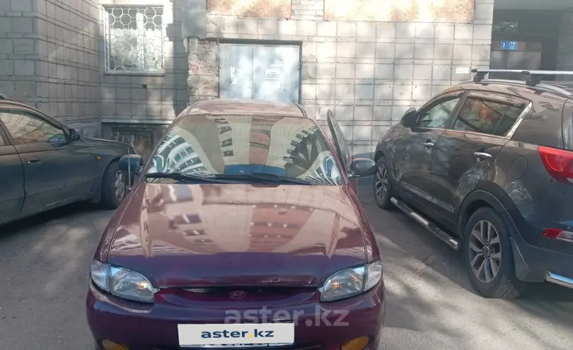 Hyundai Accent 1997 года за 850 000 тг. в Восточно-Казахстанская область фото 1
