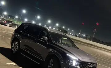 Hyundai Santa Fe 2021 года за 14 500 000 тг. в Шымкент фото 3