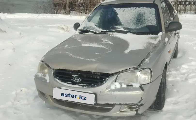 Hyundai Accent 2007 года за 1 100 000 тг. в Астана