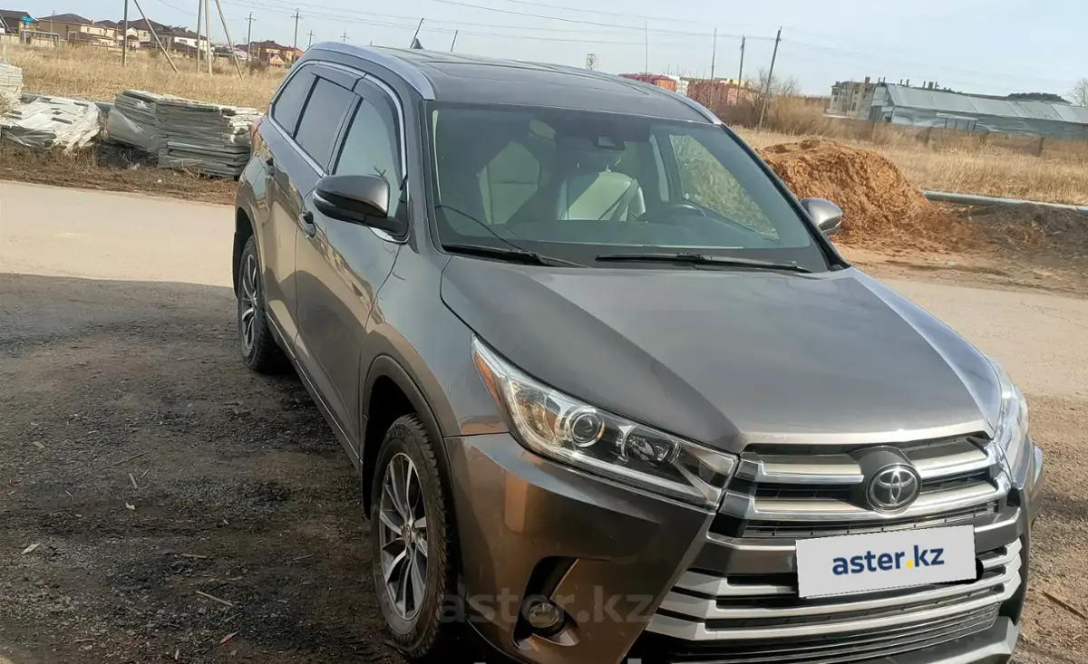 Toyota Highlander 2017 года за 18 000 000 тг. в Астана фото 2