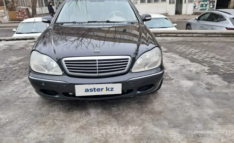 Mercedes-Benz S-Класс 2001 года за 7 700 000 тг. в Алматы фото 2