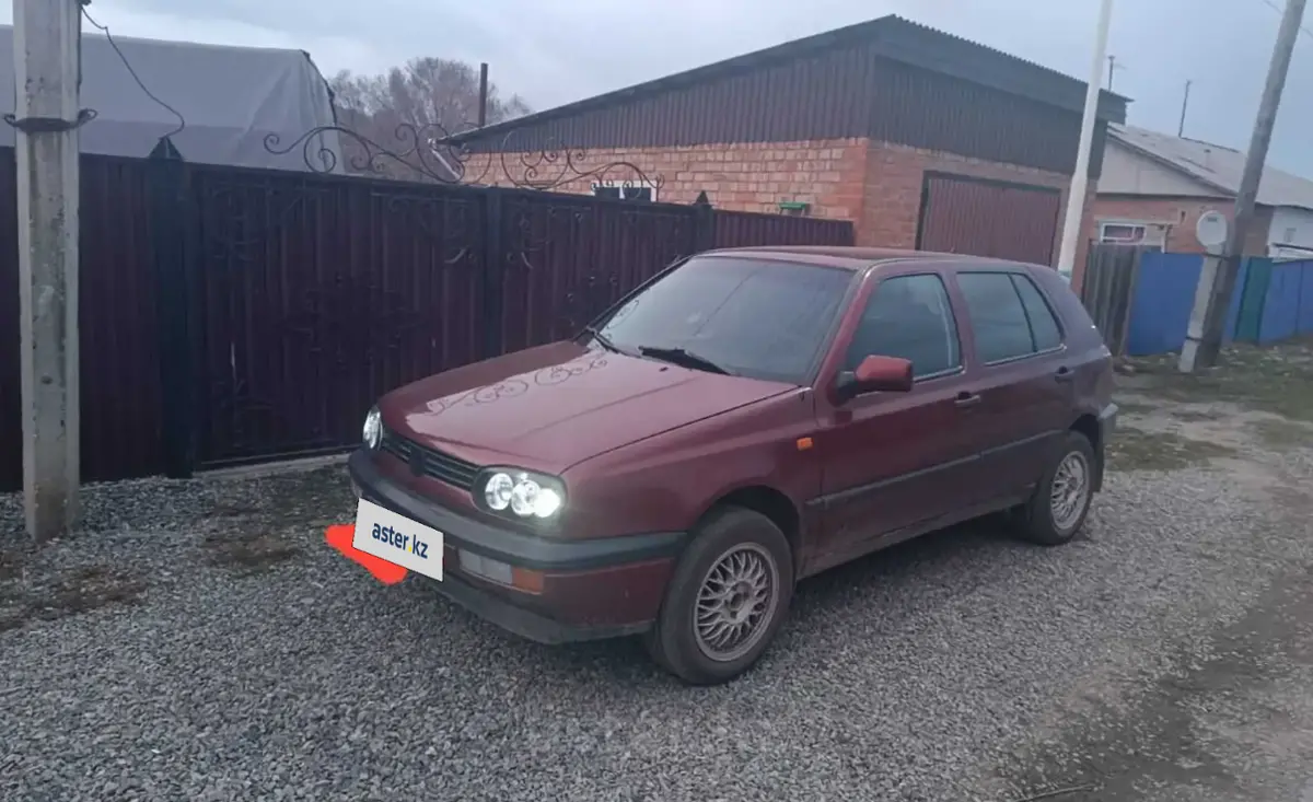 Volkswagen Golf 1991 года за 1 300 000 тг. в Усть-Каменогорск
