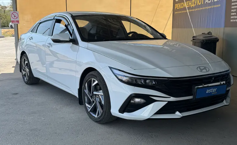 Hyundai Elantra 2024 года за 9 500 000 тг. в Тараз фото 3