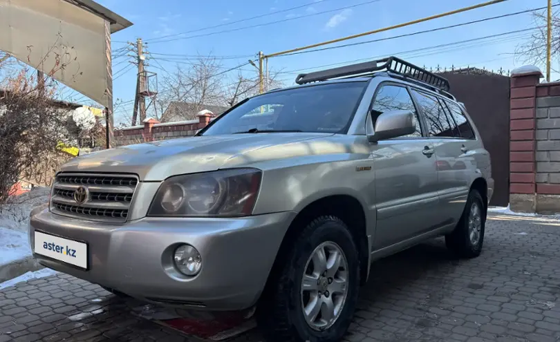 Toyota Highlander 2003 года за 6 300 000 тг. в Алматы фото 2