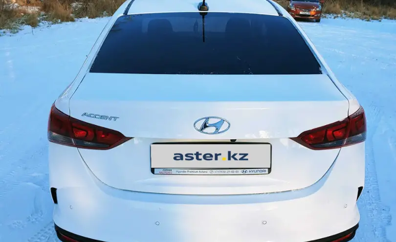 Hyundai Accent 2021 года за 7 600 000 тг. в Петропавловск