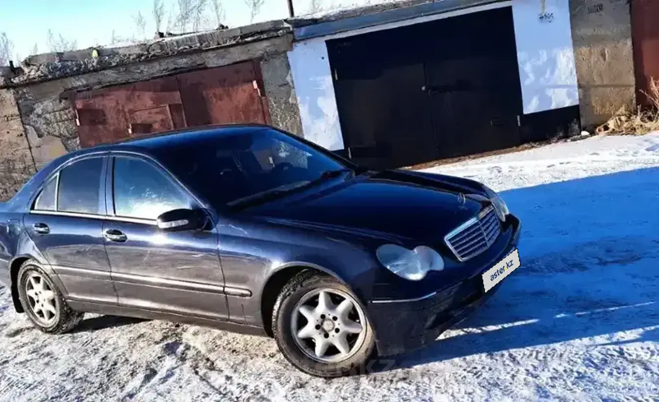 Mercedes-Benz C-Класс 2002 года за 2 600 000 тг. в Карагандинская область фото 1