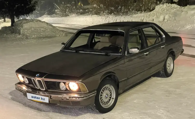 BMW 7 серии 1985 года за 2 400 000 тг. в Восточно-Казахстанская область фото 1