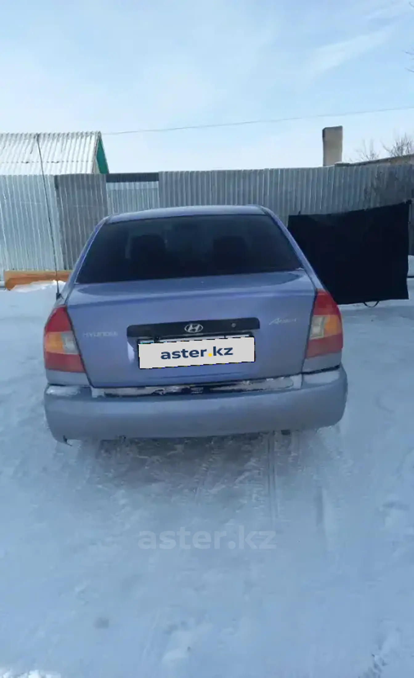 Hyundai Accent 2004 года за 1 500 000 тг. в Карагандинская область фото 3