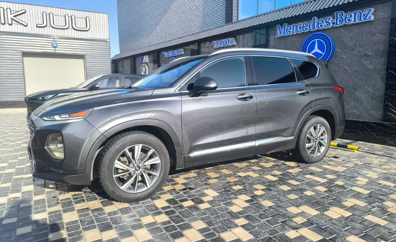 Hyundai Santa Fe 2019 года за 12 500 000 тг. в Тараз фото 2