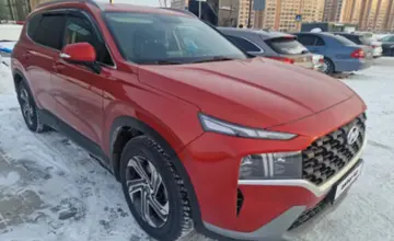 Hyundai Santa Fe 2021 года за 15 000 000 тг. в Астана фото 3