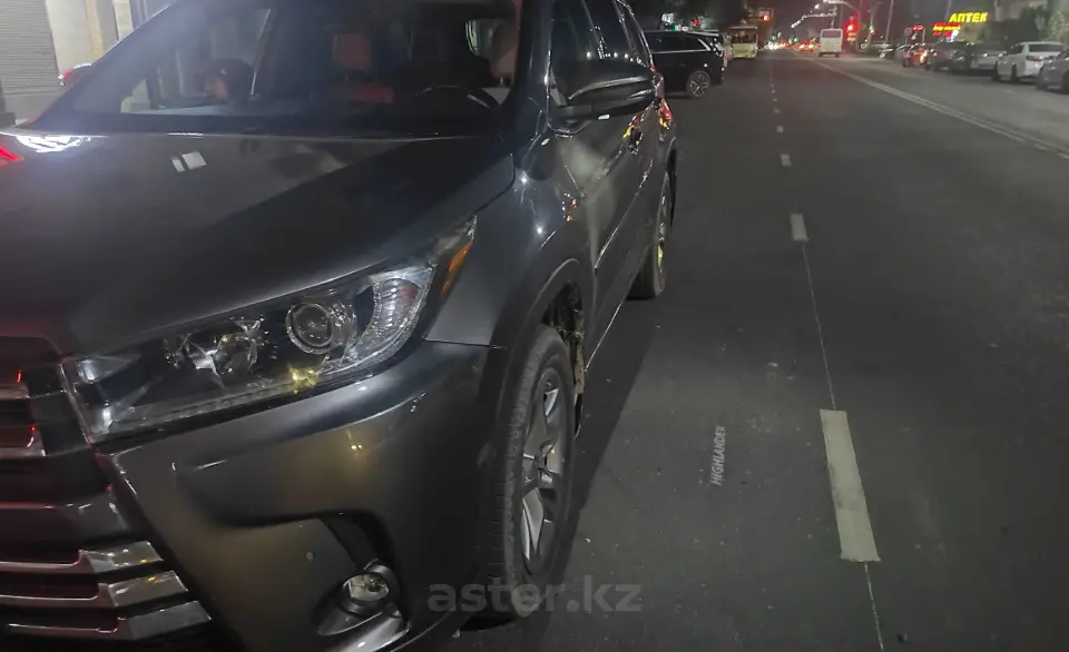 Toyota Highlander 2019 года за 20 000 000 тг. в Талдыкорган