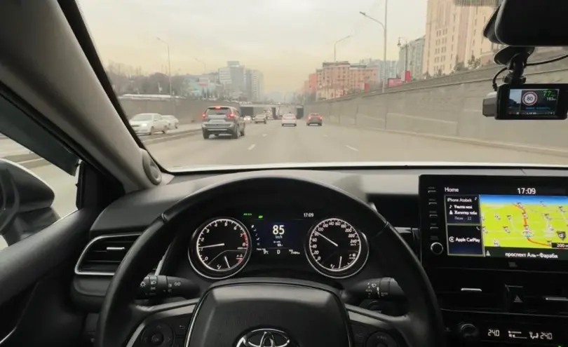 Toyota Camry 2022 года за 17 000 000 тг. в Алматы фото 5