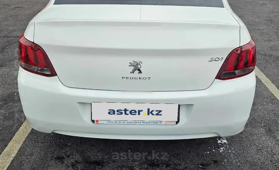 Peugeot 301 2016 года за 2 500 000 тг. в Астана фото 3