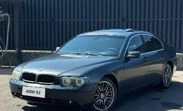 BMW 7 серии 2002 года за 3 900 000 тг. в Алматы фото 1