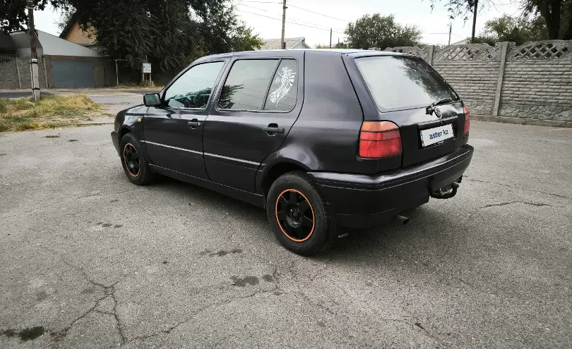 Volkswagen Golf 1993 года за 1 400 000 тг. в Тараз фото 5