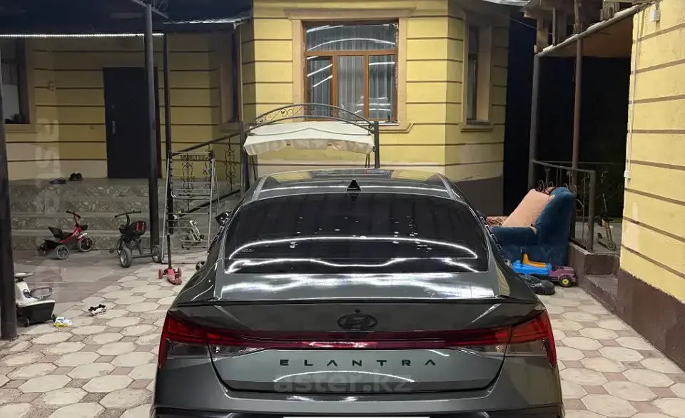 Hyundai Elantra 2023 года за 8 800 000 тг. в Тараз фото 4