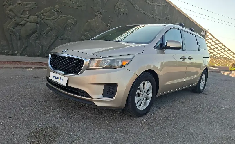 Kia Sedona 2016 года за 9 000 000 тг. в Тараз фото 2
