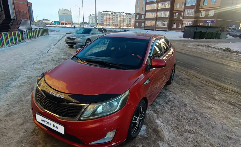 Kia Rio 2012 года за 4 100 000 тг. в Западно-Казахстанская область