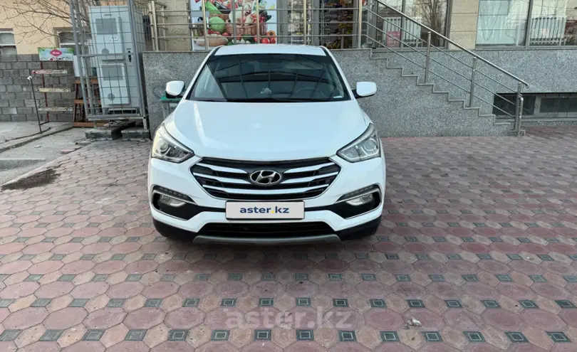 Hyundai Santa Fe 2017 года за 8 600 000 тг. в Шымкент фото 2