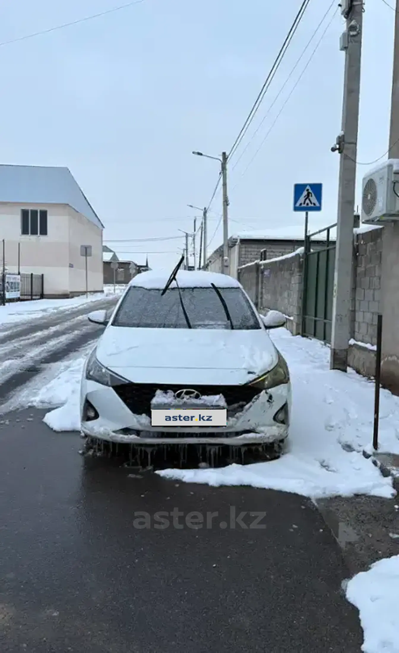 Hyundai Solaris 2021 года за 5 700 000 тг. в Шымкент фото 2