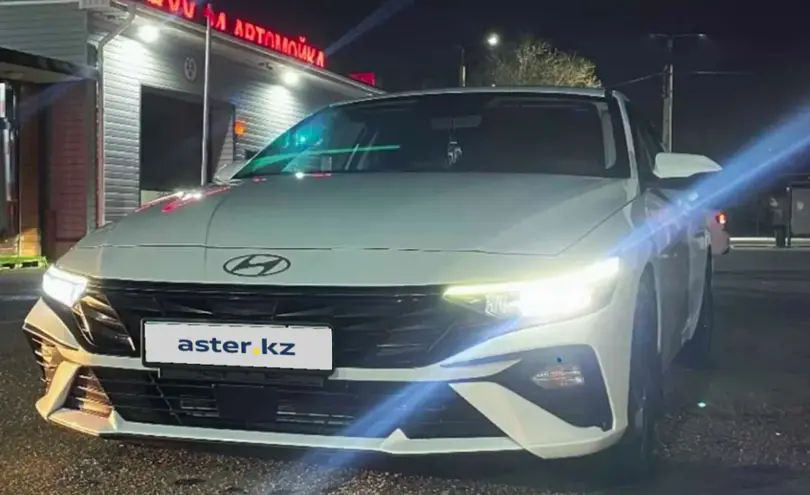 Hyundai Elantra 2024 года за 8 800 000 тг. в Шымкент фото 2