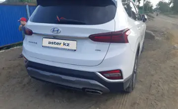 Hyundai Santa Fe 2020 года за 14 900 000 тг. в Западно-Казахстанская область фото 4