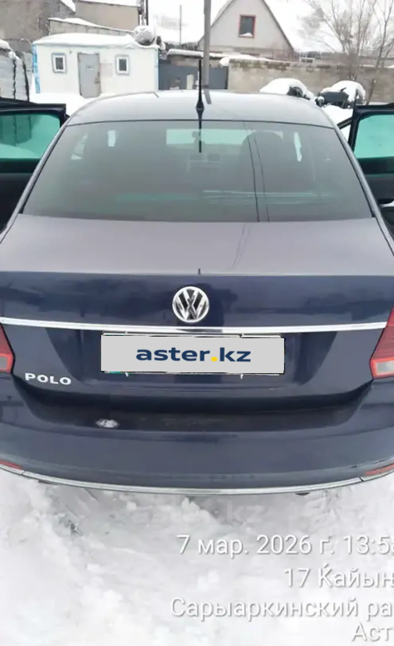 Volkswagen Polo 2015 года за 5 500 000 тг. в Астана