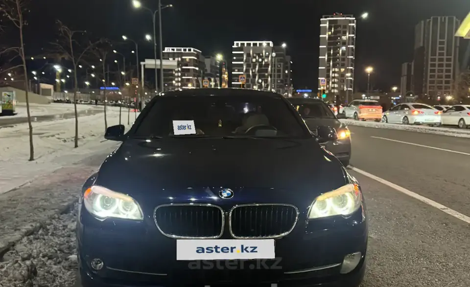 BMW 5 серии 2012 года за 11 200 000 тг. в Астана фото 2