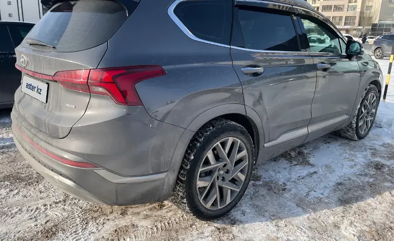 Hyundai Santa Fe 2021 года за 16 000 000 тг. в Астана фото 5