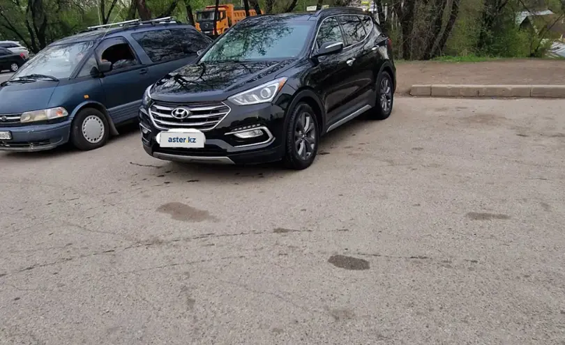Hyundai Santa Fe 2017 года за 13 000 000 тг. в Алматы
