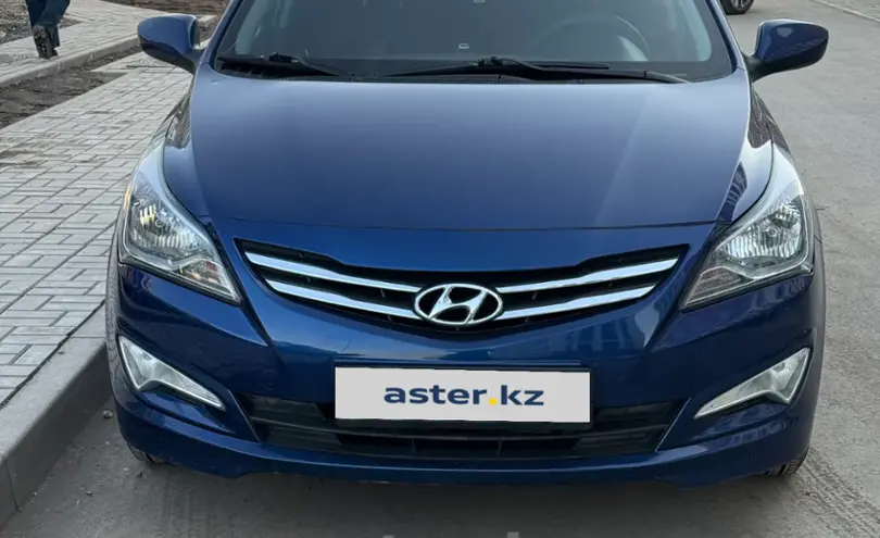 Hyundai Solaris 2015 года за 6 200 000 тг. в Астана фото 2