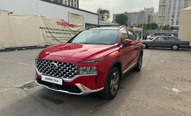 Hyundai Santa Fe 2022 года за 12 000 000 тг. в Алматы фото 2