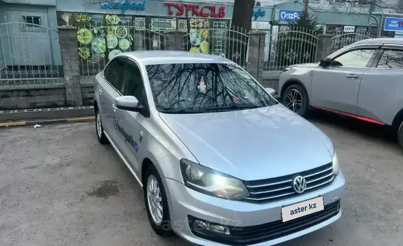 Volkswagen Polo 2016 года за 5 000 000 тг. в Алматы