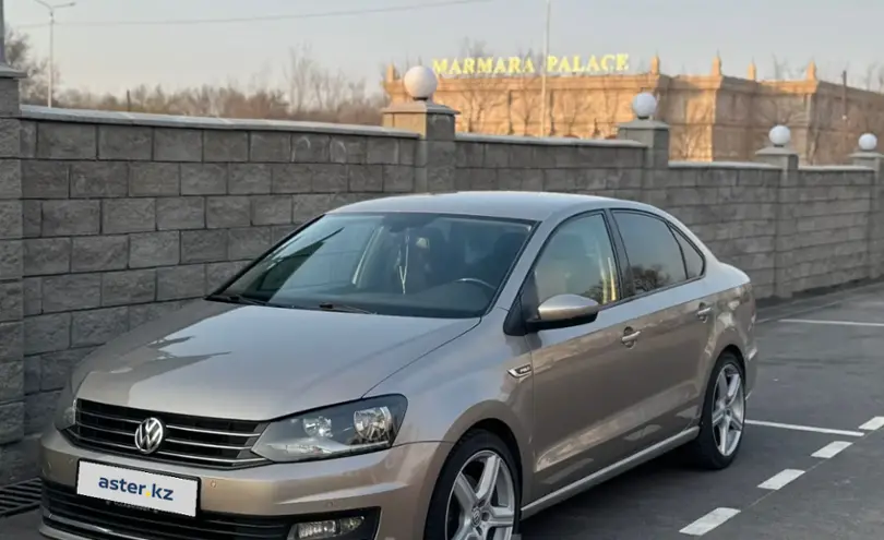 Volkswagen Polo 2015 года за 5 900 000 тг. в Алматы