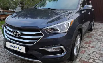 Hyundai Santa Fe 2017 года за 10 000 000 тг. в Алматинская область фото 2