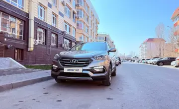 Hyundai Santa Fe 2017 года за 10 000 000 тг. в Алматы фото 3