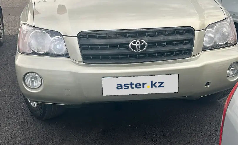 Toyota Highlander 2002 года за 4 900 000 тг. в Жетысуская область