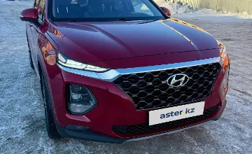 Hyundai Santa Fe 2018 года за 14 000 000 тг. в Акмолинская область фото 3