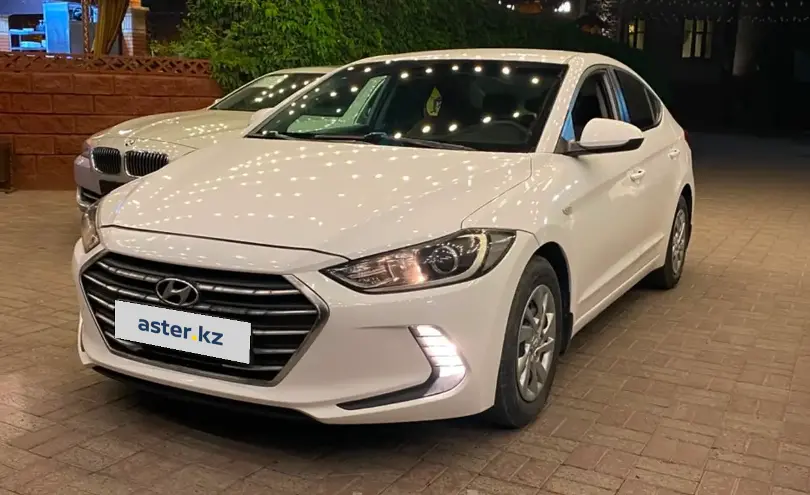 Hyundai Elantra 2017 года за 6 500 000 тг. в Алматы