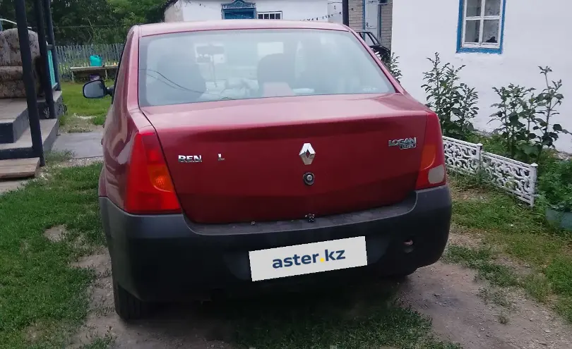 Renault Logan 2008 года за 1 300 000 тг. в Павлодарская область фото 3
