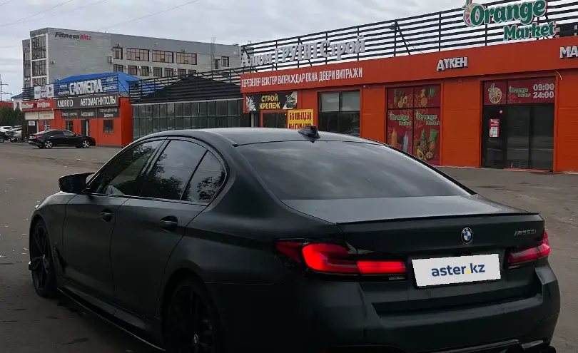 BMW 5 серии 2021 года за 38 000 000 тг. в Астана фото 5