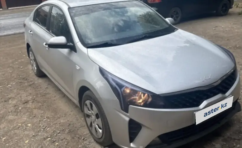 Kia Rio 2021 года за 7 500 000 тг. в Актобе фото 3