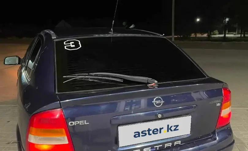 Opel Astra 2001 года за 1 900 000 тг. в Актюбинская область фото 4