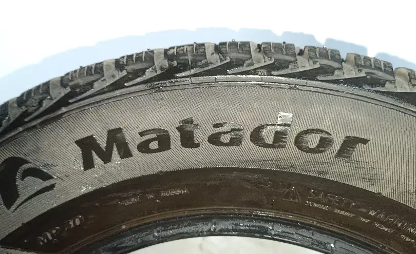 БУ зимние шины 205/70 R16 Matador MP-30 Sibir Ice 2 за 60000 тг. в г. Талдыкорган - фото 5