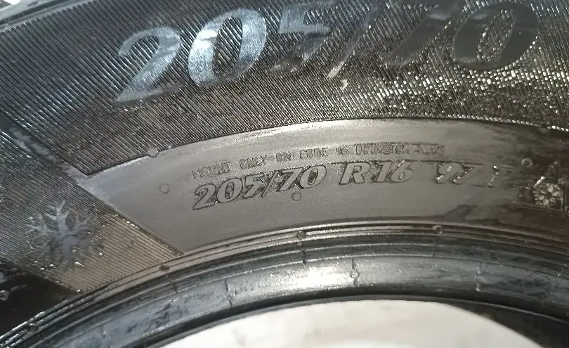 БУ зимние шины 205/70 R16 Matador MP-30 Sibir Ice 2 за 60000 тг. в г. Талдыкорган - фото 6